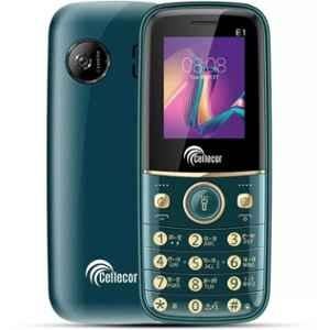 Cellecor X-1 1.8 inch 1000mAh Green Dual Sim Feature Phone