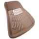 Love4ride 4 Pcs 3D Beige Car Floor Mat Set for Honda Cr-V