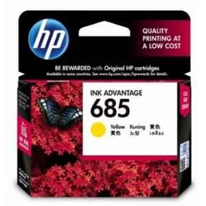 HP 685 Yellow Ink Cartridge, CZ124AA