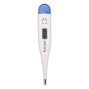 Dr Odin DMT-101 Blue Digital Medical Thermometer with FDA Approved & Quick 20 Second Reading