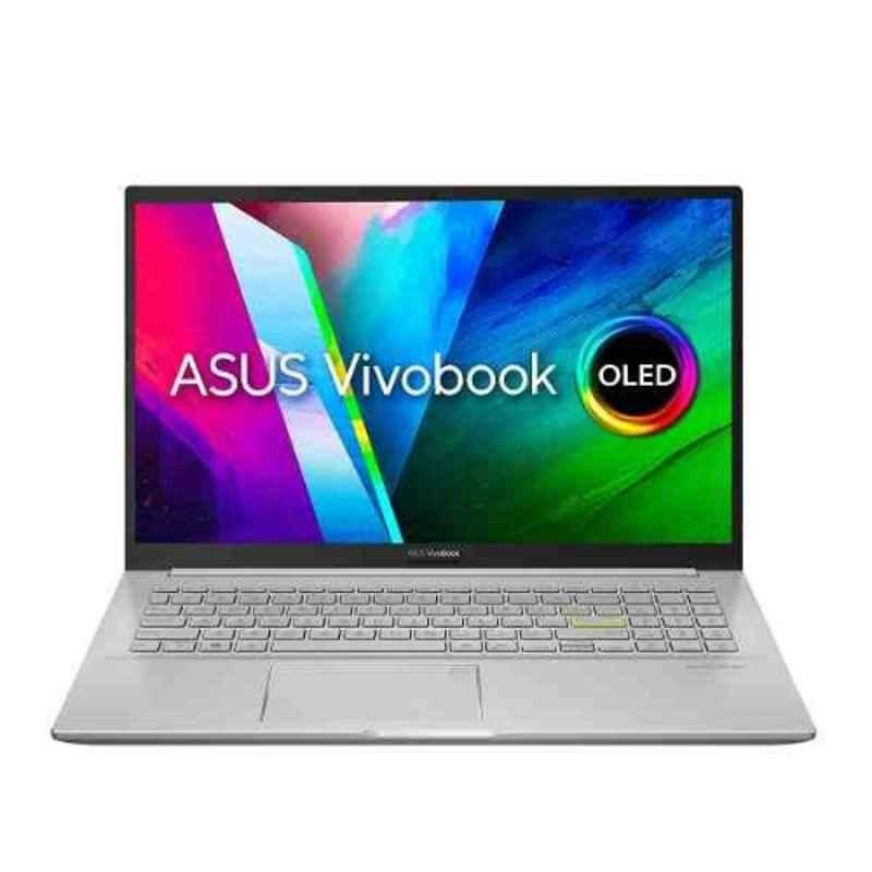 Asus Vivobook 15 Intel Core i5-1135G7 8GB/512GB SSD 15.6 inch FHD Silver Slim Laptop, K513EQ-OLED105T