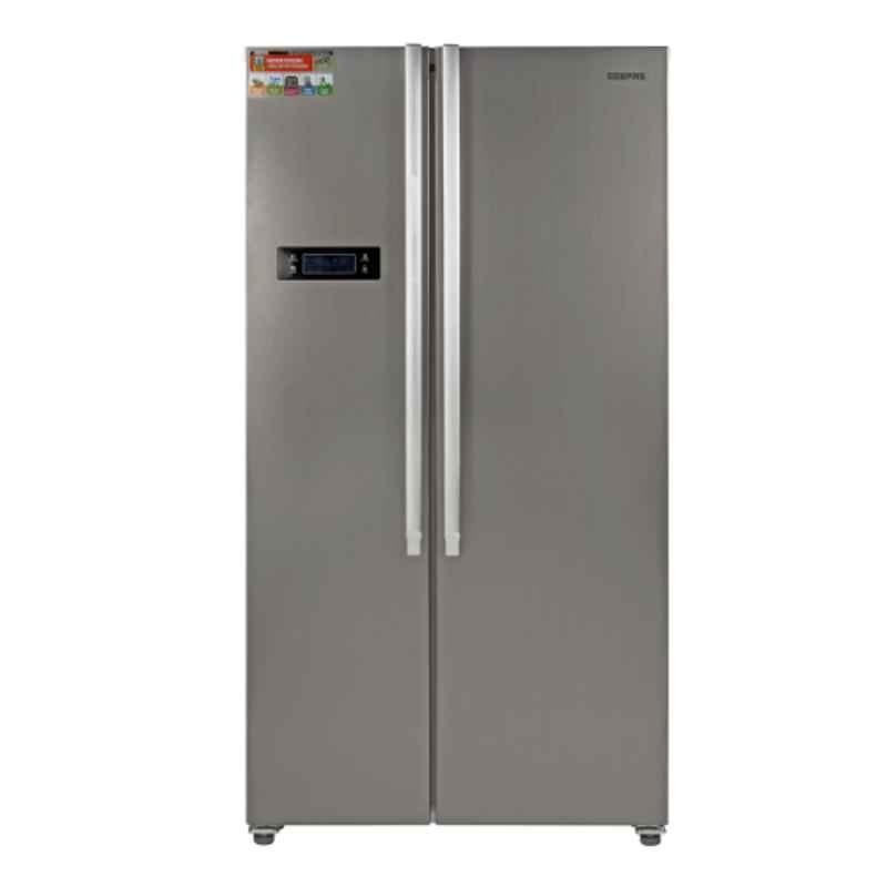 Geepas 550L Side By Side Refrigerator, GRFS5520SXHN