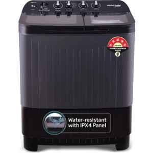 Voltas WTT90UDX/BKGR4KGTD 9kg Plastic Black Top Load  Semi Automatic Washing Machine with Pulsator Technology, 1200379