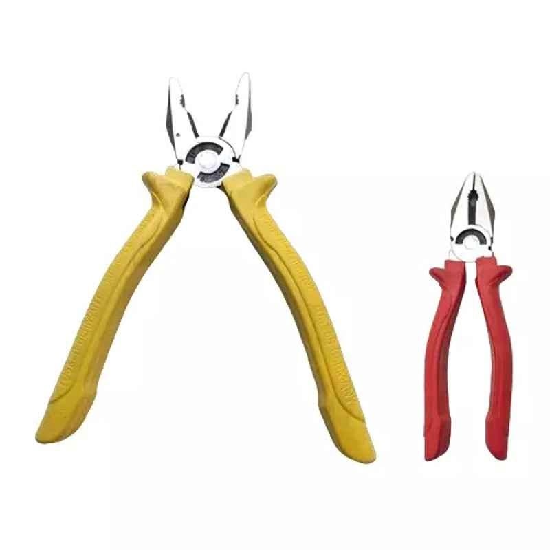 Sky Blue 2 Pcs 7.8 inch Lineman Plier Combo, SBE_PLIER_COMBO_MOD_01492
