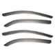Galio GMD-052 Silver Line 4 Pcs Medium Wind Visor Set for TATA Vista 1998