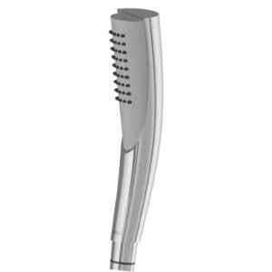 Lorazzo ABS Chrome Finish Spatula Shape Hand Shower with out Hose Pipe for Bathroom, LRZ HS0451 S01