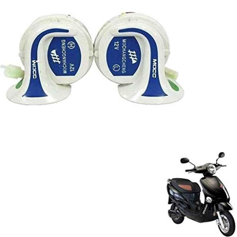 Kozdiko 2 Pcs 18-in-1 Mocc Scooty Digital Tone Magic Horn Set for Hero Electric Photon