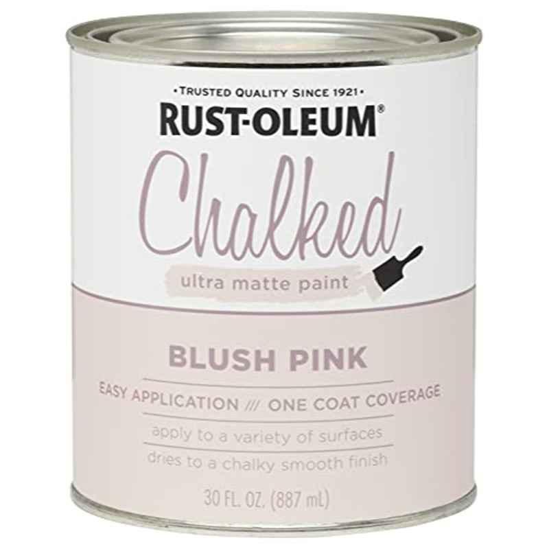 Rust-Oleum Chalked 30 fl Oz Blush Pink 285142 Ultra Matte Interior Paint