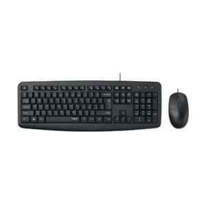 Rapoo NX1600 Black Wired USB Keyboard & Mouse Combo