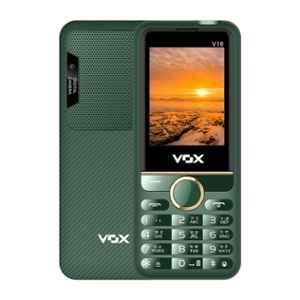 Vox V16 2.4 inch 2500mAh Green Dual Sim Keypad Feature Phone