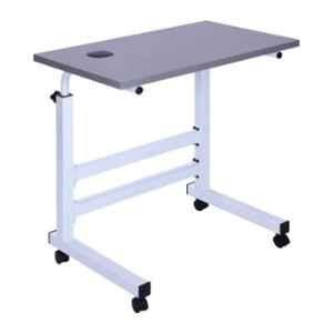 Evok Dane Engineer Wood & Metal Grey Laptop Table, FOOCSDPBMTGY69252D