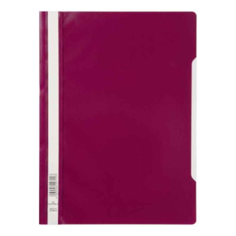 Durable 2573-35 A4 Pink Economy Clear View Folder