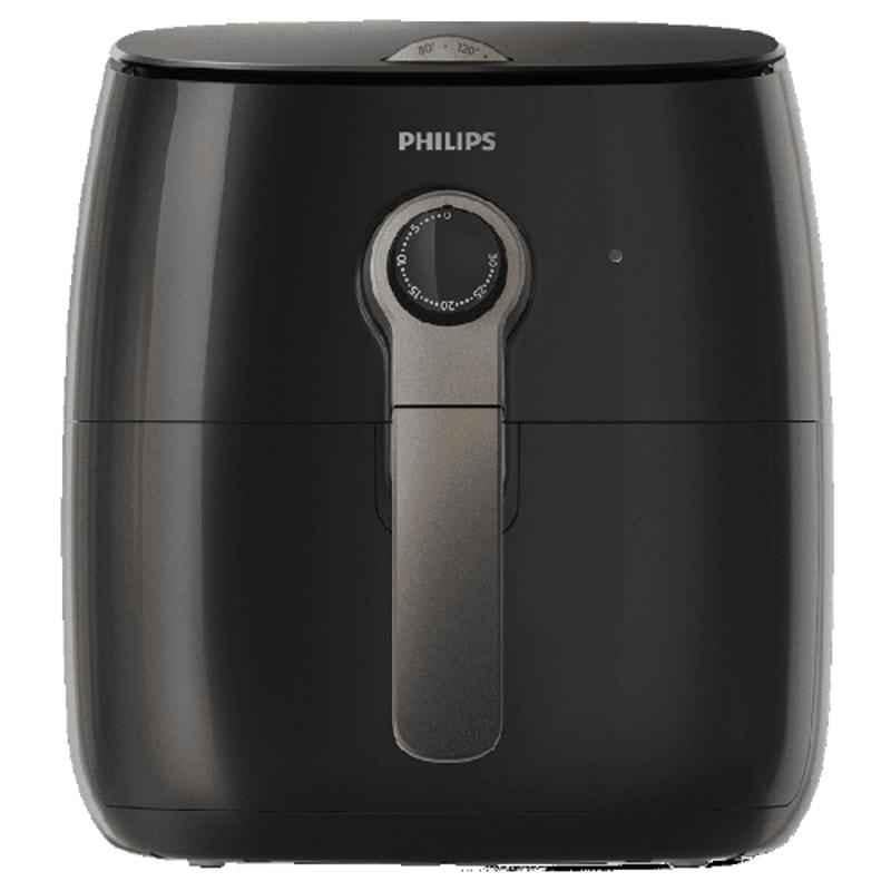 Philips Viva Collection 1500W Plastic Black Fat Removal Technology Air Fryer, HD9721/13