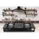 Fogger Nano 2 Burners Manual Ignition Glass Gas Stove, SBI00027