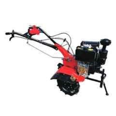 Kisan Tools 9HP Premium Diesel Engine Power Weeder with Self Start & Headlight, EKT-186F KAMA