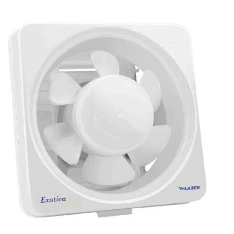Lazer Exotica H/S 150W White Exhaust Fans, Sweep: 150 mm