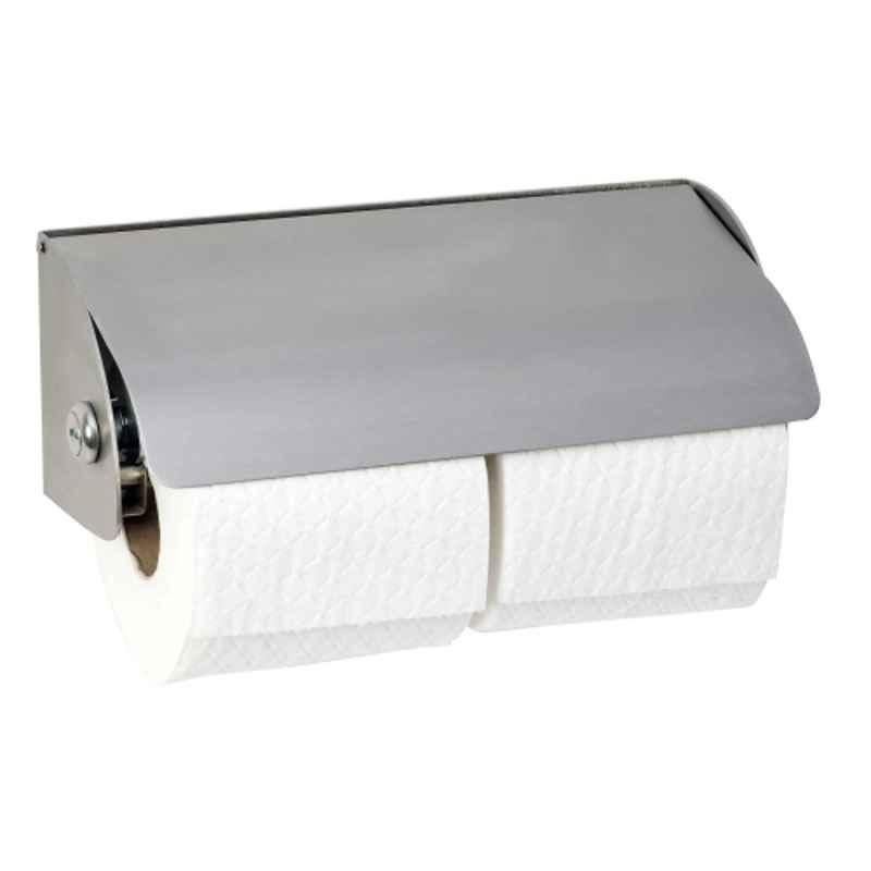 Tekwash Stainless Steel Double Roll Holder for Toilet, BQ204C