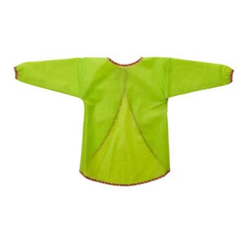 Mala Green Apron with Long Sleeves
