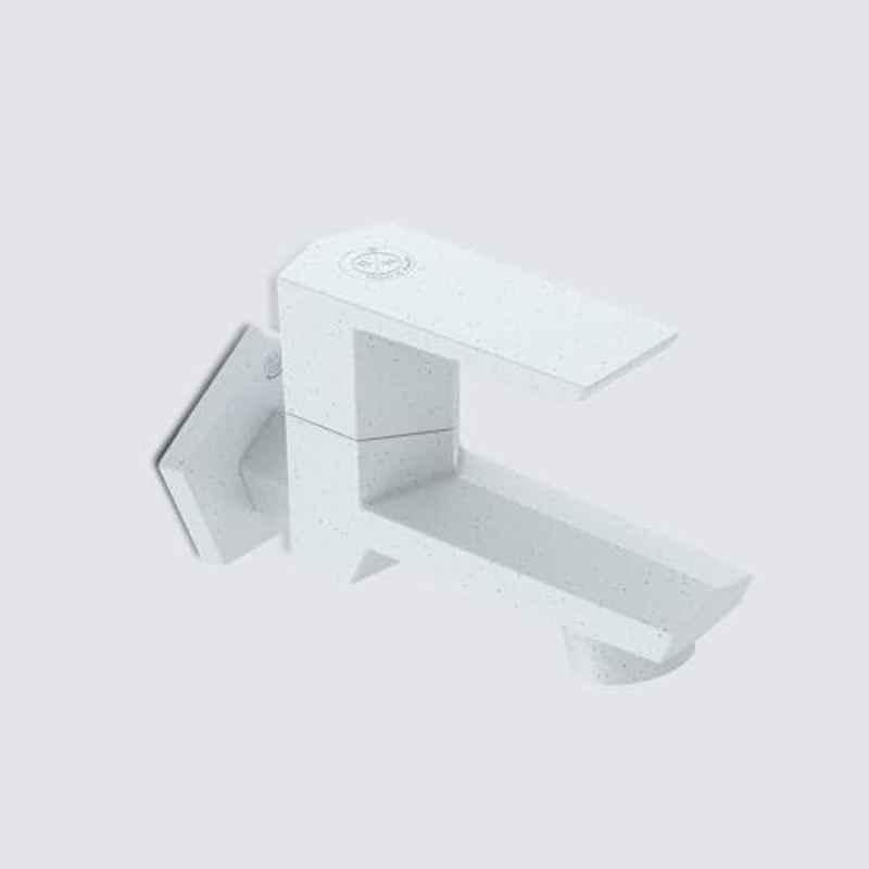 RN G20 15mm PTMT Marble Foam Flow Long Body Bib Cock with Flange, RNG2018B32