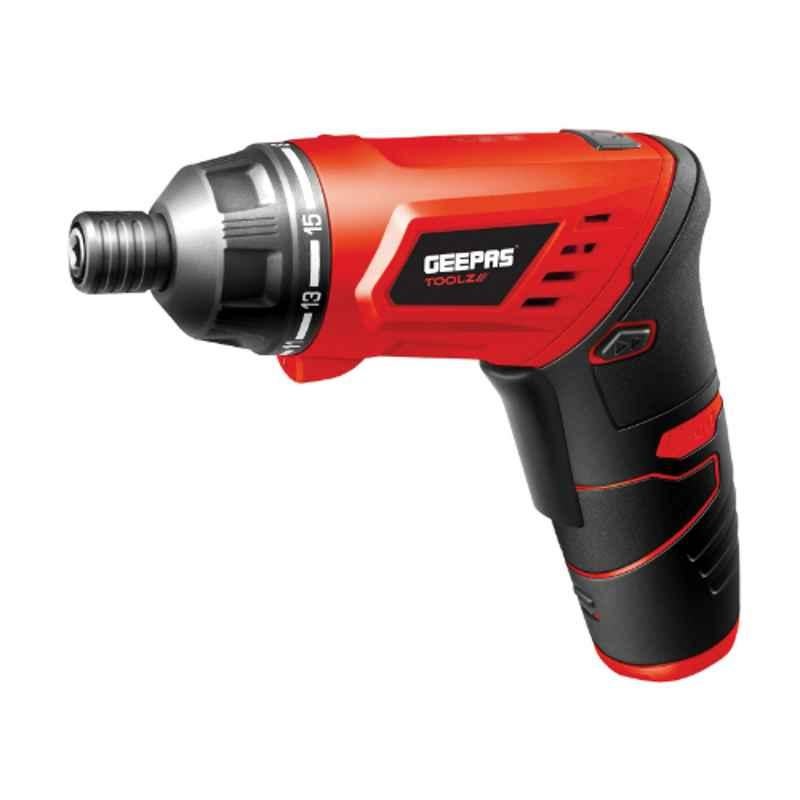 Geepas 3.6V 1.5Ah Cordless Screwdriver, GSD0315C