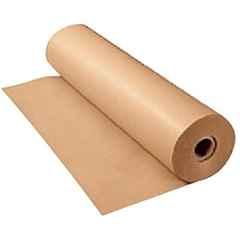 MM WILL CARE 20m 28 inch Brown Golden Paper Roll, MMWILLCARE111