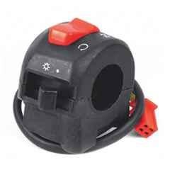 Uno Minda RHS Handle Bar Switch with Wire Coupler for TVS Fiero, SW-0666L