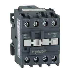 Schneider Electric 50A AC-1 4 NO 4 Pole EasyPact TVS Power Contactor, Coil Voltage:220 V, LC1E25004M5WBIN, (Pack of 5)
