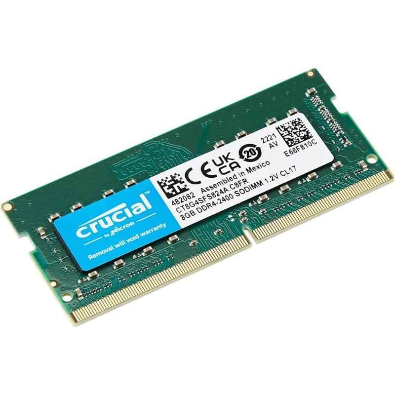 Crucial 8GB DDR4 2400MHz Laptop RAM, CT8G4S24AMT