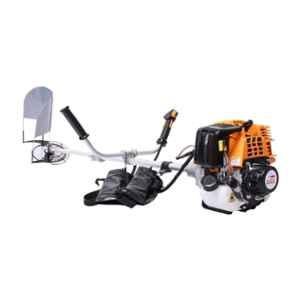 Double Eagle 0.7kW 4 Stroke 32cc Heavy Duty Crop Cutter & Brush Cutter Machine with 80T Blade, 2T Blade, Tap & Go Attachments