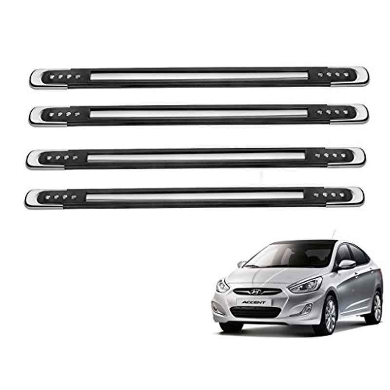 Kozdiko 4 Pcs Black Corner Dots Bumper Protect Set for Hyundai Accent