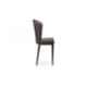 Shearling Mila Vinyl Leatherette Coffee Upholstered Living Cum Dining Chair
