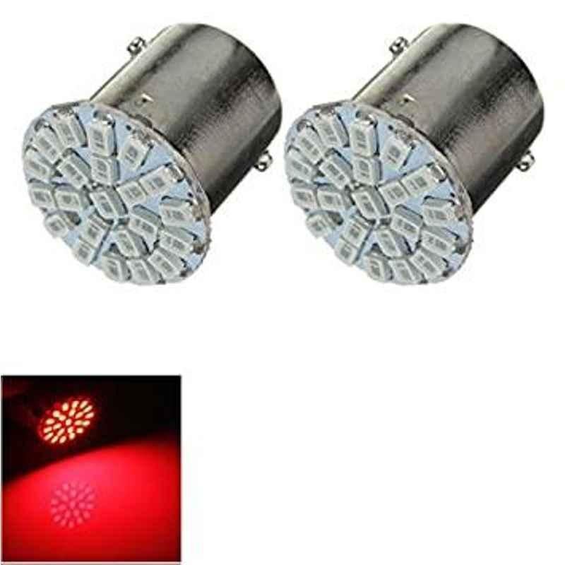 AOW 22 SMD (RED) Led Indicator Bulb/Turn Signal Bulb for Royal Enfield Classic Desert Storm (Pack of 2)