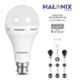 Halonix Prime 9W B22 Cool Day White Rechargeable Inverter LED Bulb, HLNX-INV-9WB22 (Pack of 2)