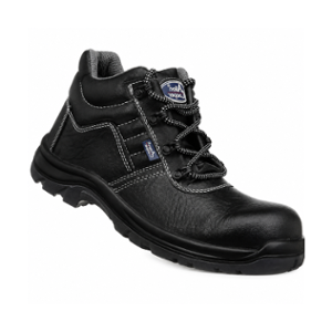 Allen Cooper AC-1266 Electric Shock Resistant Black Work Safety Shoes, Size: 7