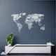 Kayra Decor 24x40 inch PVC Golden Global Wall Design Stencil, KDS36095