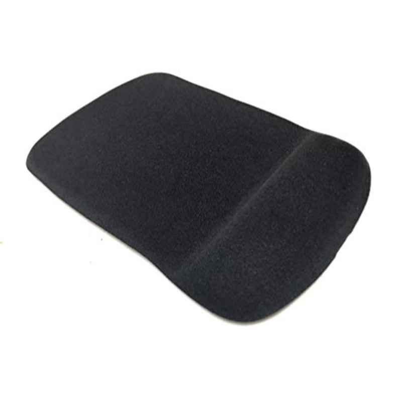 Rubik Memory Foam & Rubber Black Handmade Mouse Pad