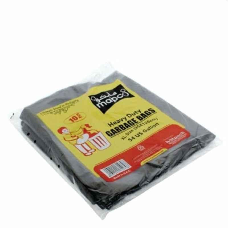 Hotpack Garbage Bags, G105130, 70 Gallons, Black, 200 Pcs/Carton