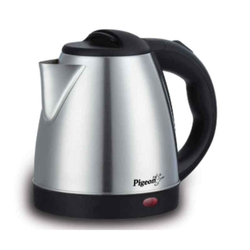 Pigeon 1.5L Stainless Steel Silver Hot Electric Kettle, 12466