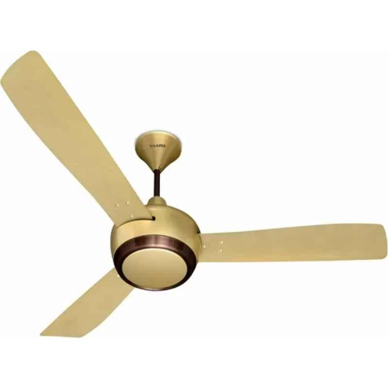 Lazer Imperial Non/UL 75W Royal Gold 3 Blade Premium Anti Dust Ceiling Fan, IMPERIALNONU/L52RGLD, Sweep: 1320 mm