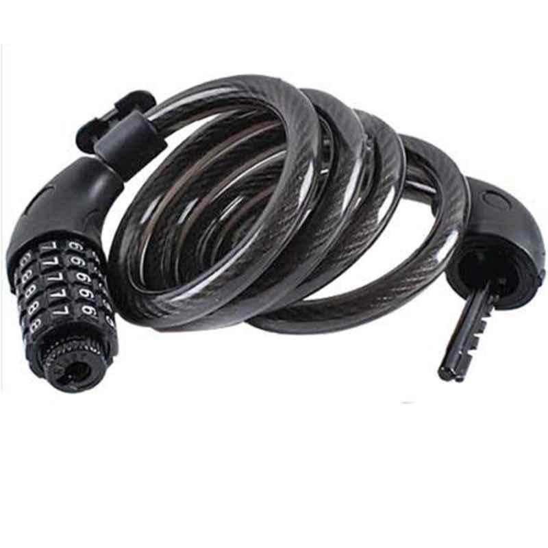 Made In China Best 5 Bit Password Coded Bike 5 Digital Cipher Code Combination Cycling Security Wire Cable Lock