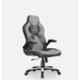 Modern India Seating Leatherette Black & Grey High Back Gaming Chair, MISG17
