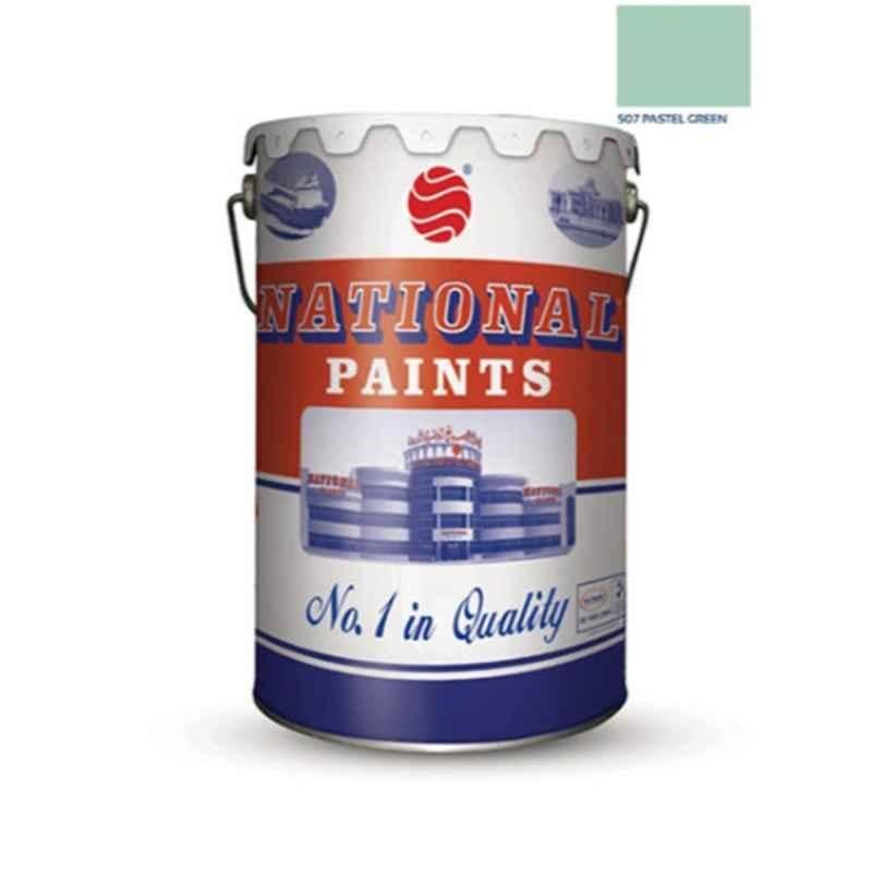 National Paints 18L Imperial Green Plastic Emulsion, NP-518-18