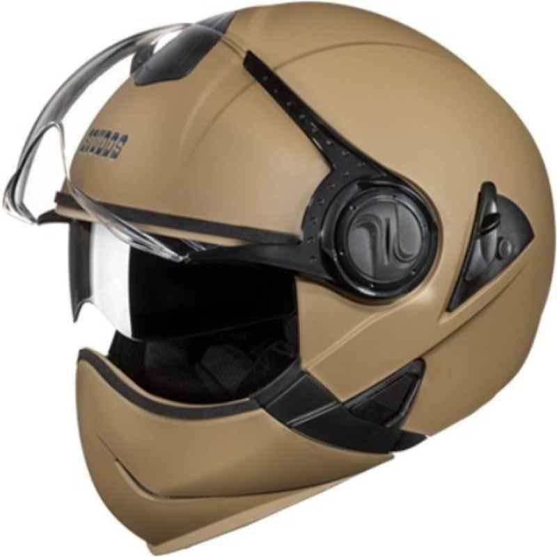 Studds Downtown Desert Storm Full Face Helmet, Size (Large, 580mm)