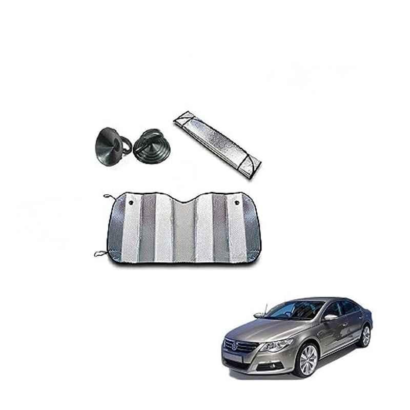 Kozdiko Aluminium Foil UV Protection Silver Windshield Sun Shade for Volkswagen Passat