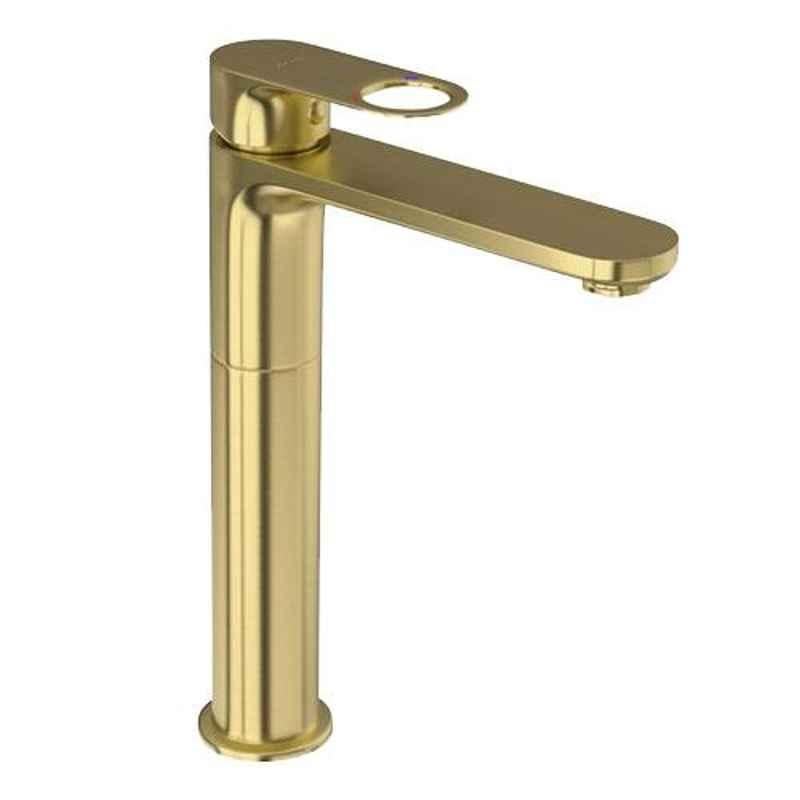 Jaquar Ornamix Prime Gold Dust Single Lever Tall Boy with 600mm Braided Hose, ORP-GDS-10005BPM