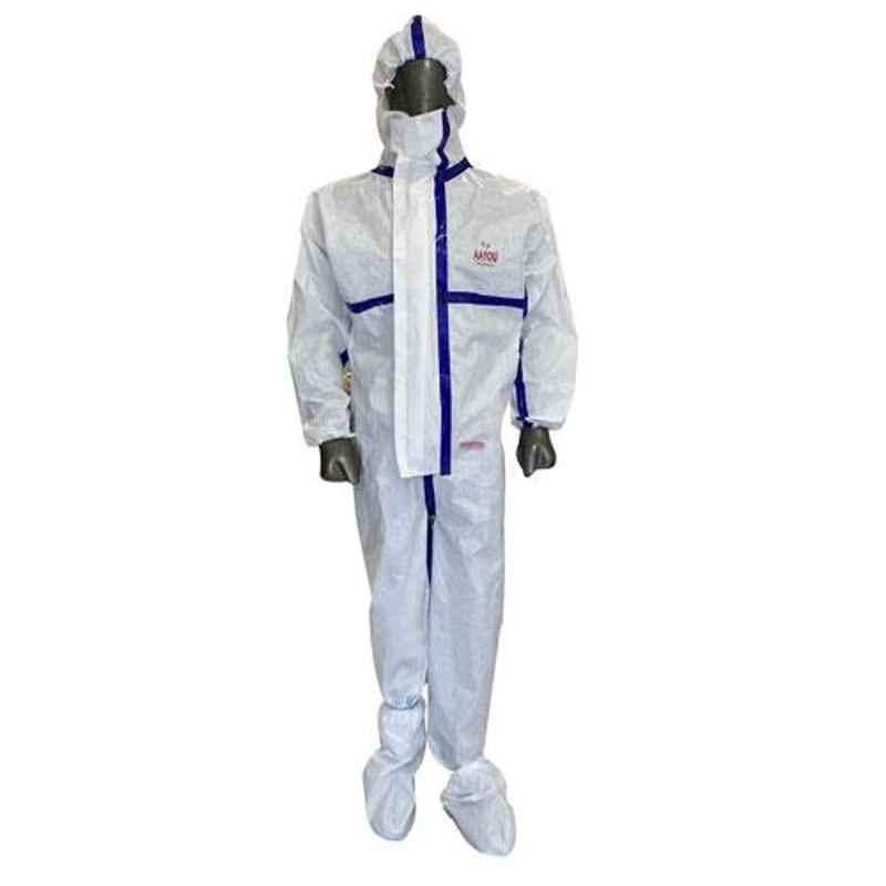Sai Synergy AAYOU 111 70GSM Laminated Coverall (Pack of 50)