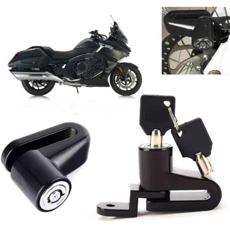Auto Pearl Steel Black Heavy Duty Anti-Theft Disc Brake Lock for K 1600, Lock_126