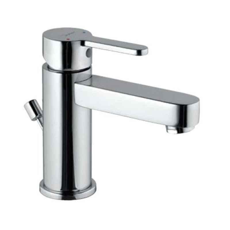 Jaquar Fusion Chrome 450mm Lever Extended Basin Mixer with Popup Waste System, FUS-CHR-29052B