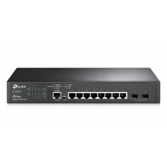 TP-Link JetStream 8 Port Gigabit L2 Plus Managed Switch with 2 SFP Slots, TL-SG3210