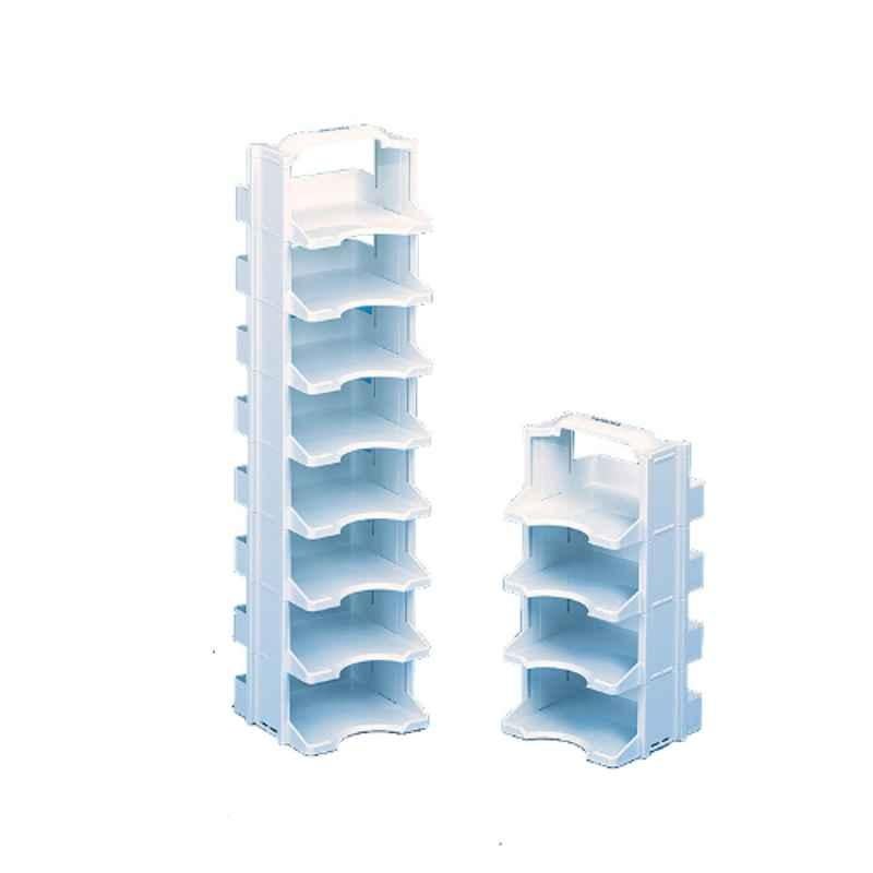 Tarsons 2 Pcs 140x140x300mm Polycarbonate Cryo Box Rack Set, 524031 (Pack of 8)